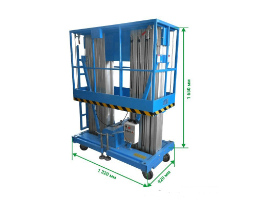 Двухмачтовый подъемник PROLIFT GTWY6-200 AC/DC